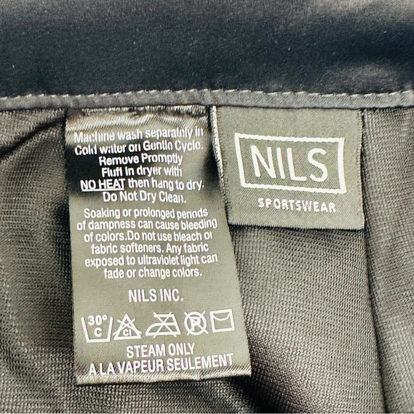 NILS size large Meagan Black Insulated Thermore Ski Pants - Picture 11 of 16